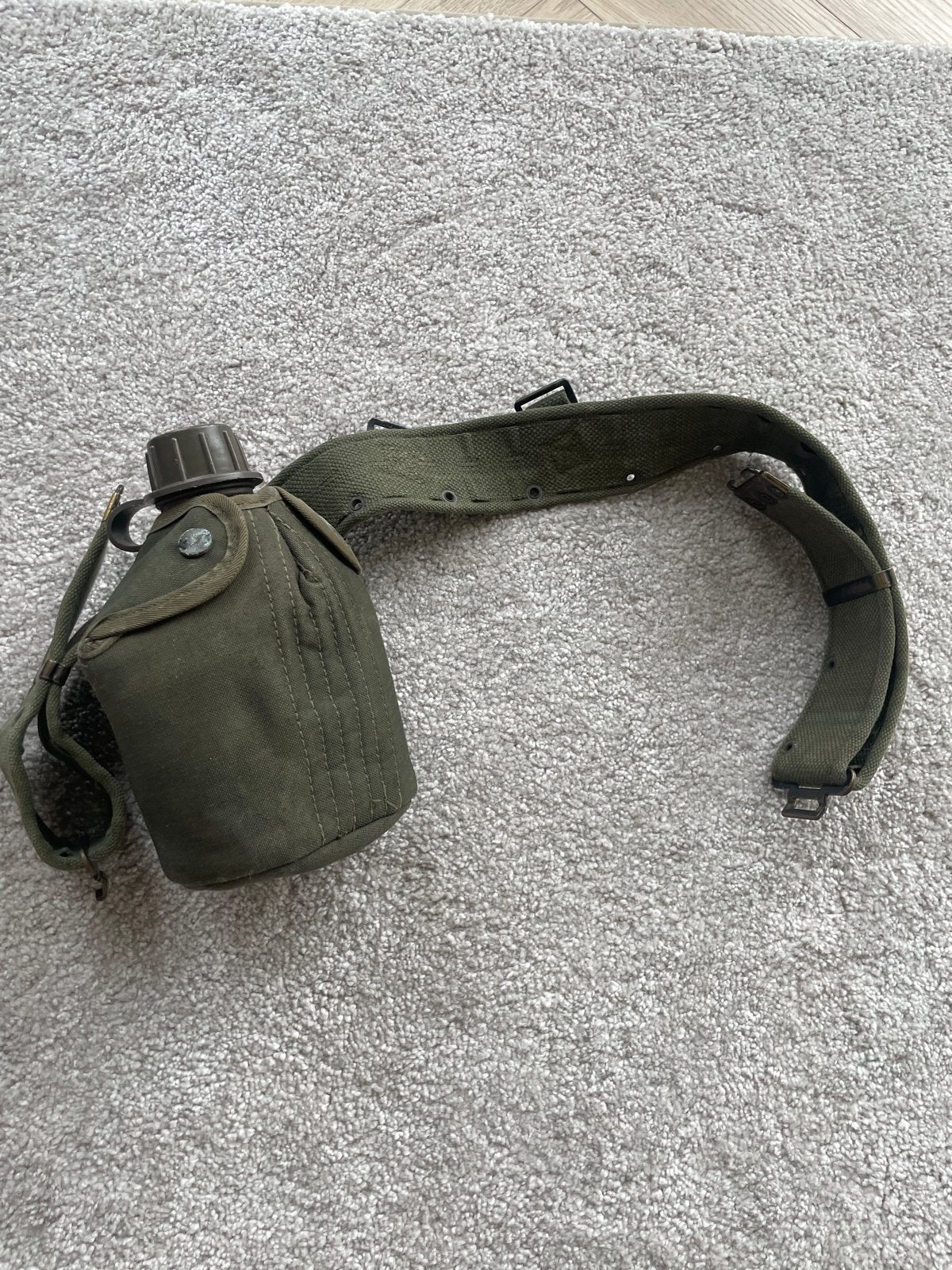 KL 70 Veldflessen met hoes en draagriem, Ophalen of Verzenden, Landmacht, Nederland, Overige typen