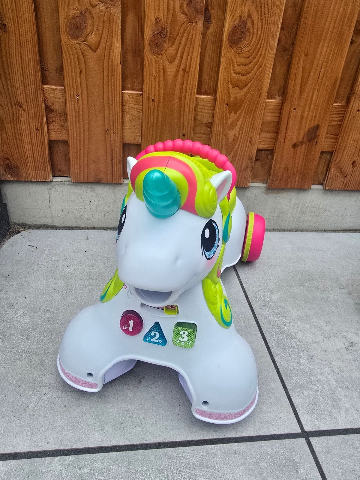 VTech Baby Walker Eenhoorn - Interactief Loopvoertuig, Ophalen of Verzenden, Zo goed als nieuw, Loopvoertuig