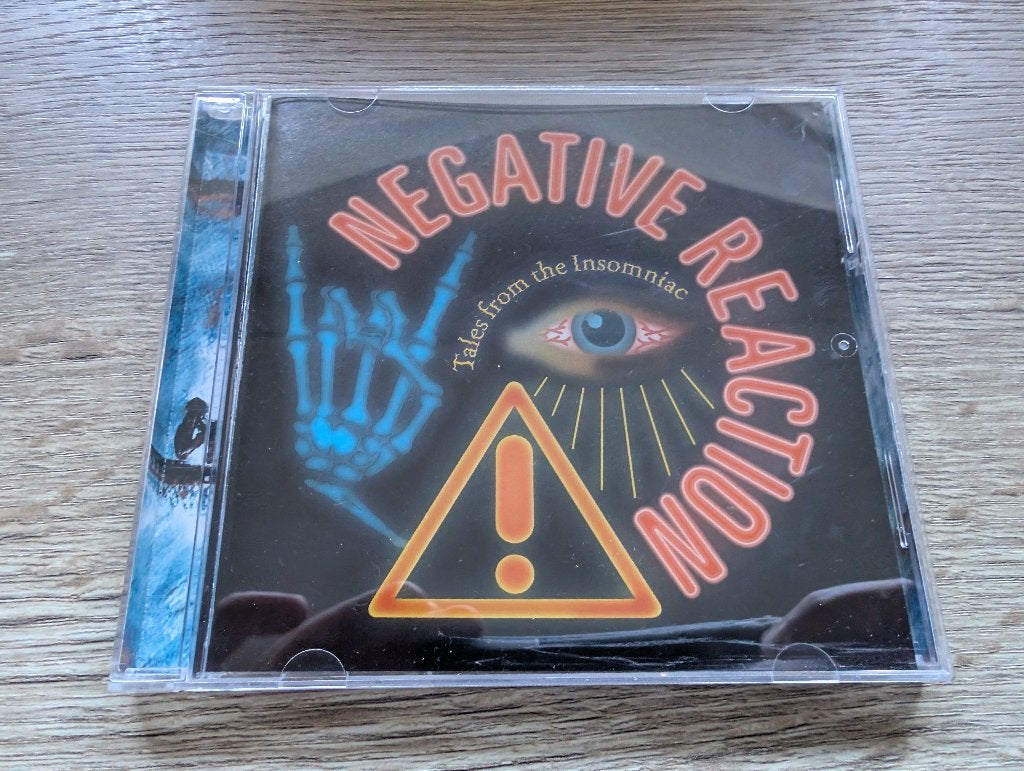 Negative Reaction – Tales From The Insomniac CD (Doom Metal), Ophalen of Verzenden, Zo goed als nieuw, Doom metal, Album