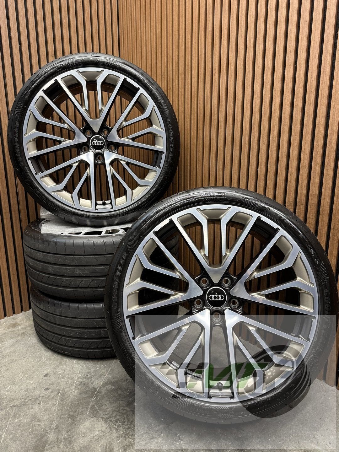20" Audi S5 A5 Avant B10 8E3601025Q MULTI SPK GOLD BTW OEM, Gebruikt, Velg(en), -, -