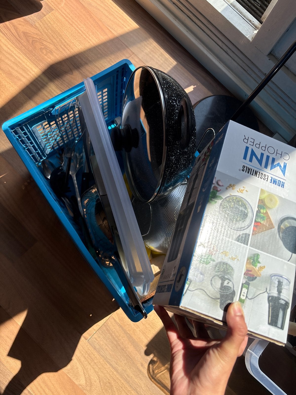 Mini Chopper - Home Essentials, Witgoed en Apparatuur, Keukenmixers, Zo goed als nieuw, Minder dan 1 liter, 1 snelheid, Ophalen