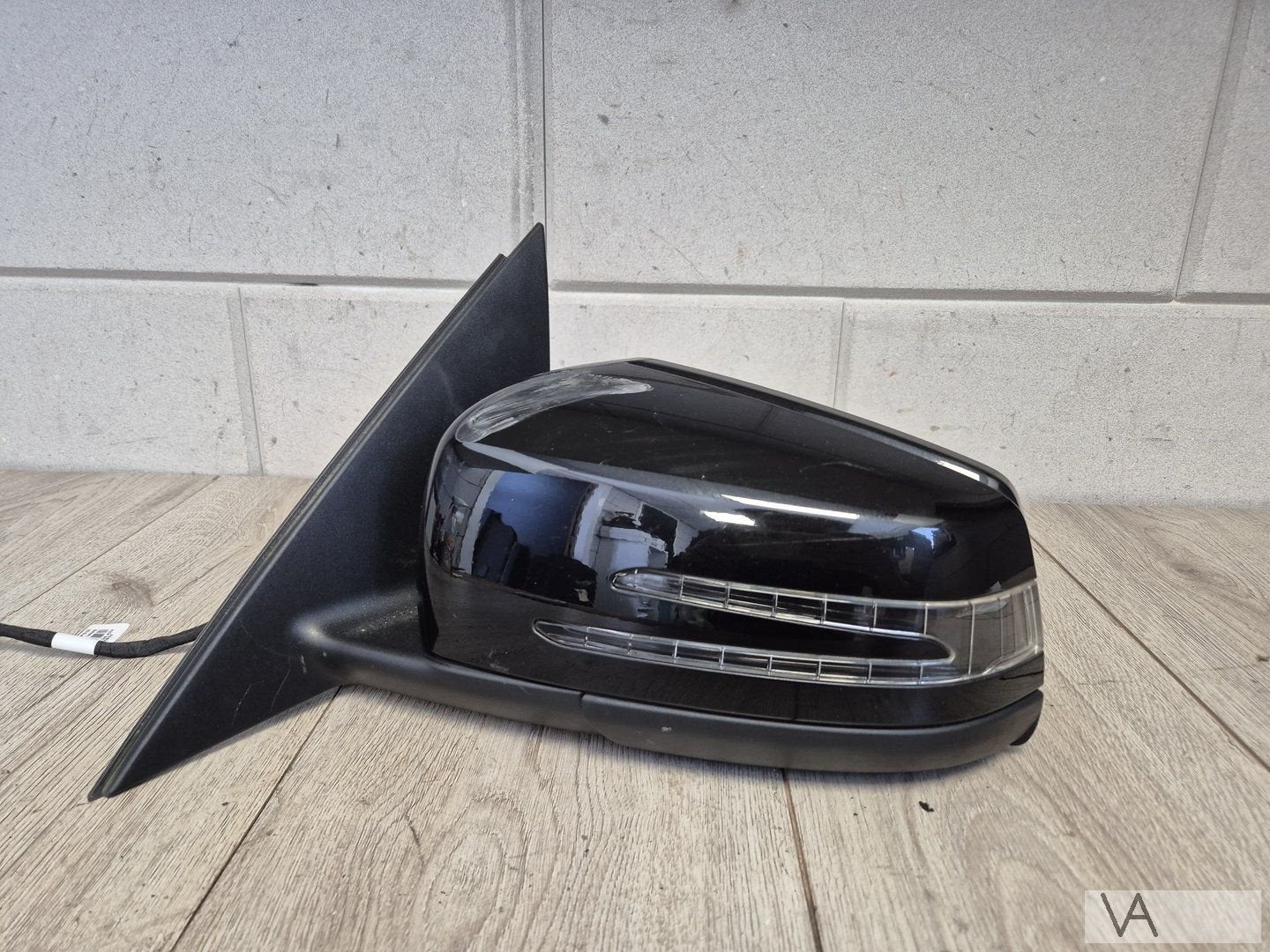 Mercedes C klasse W204 2010 - 2014 spiegel links ZELFDIMMEND, Gebruikt, -, Ophalen of Verzenden, -