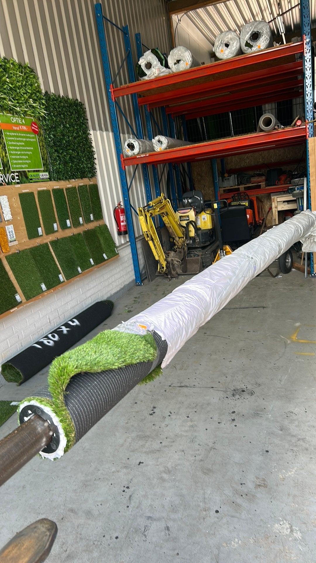 Kunstgras 48mm 2,15x4, Ophalen, Nieuw, Minder dan 10 m², Kunstgras