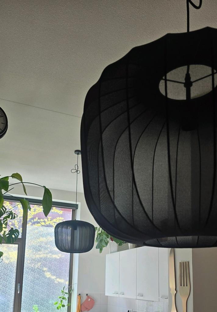 Nieuw! 2x linnen Hanglamp Anne Sable., Ophalen of Verzenden, Nieuw, Minder dan 50 cm