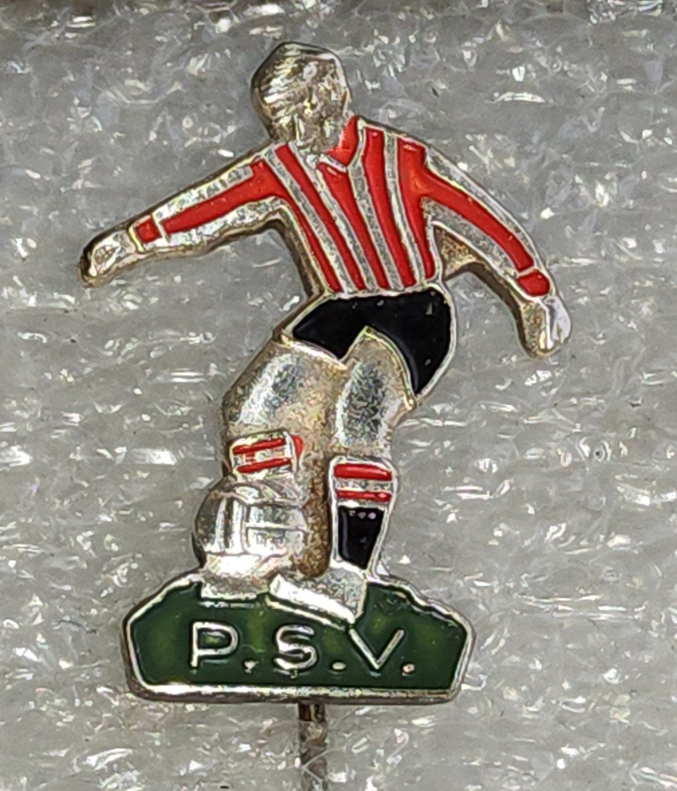 PSV Voetbalspeldje - Voetbalpoppetje, Ophalen of Verzenden, Gebruikt, Overige onderwerpen, Speldje of Pin