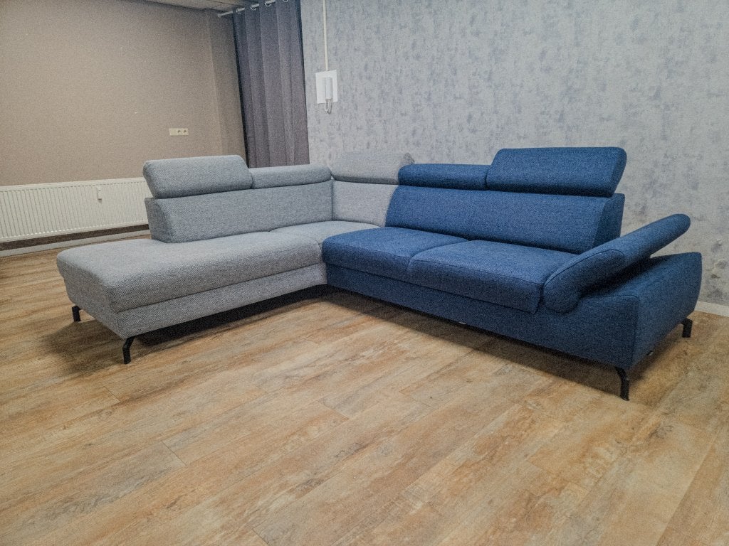 Mooi Multikleur Hoekbank van MONTEL MODENA, Huis en Inrichting, Banken | Bankstellen, Info@banxtel.nl, Hoekbank, Hoekbank, Ophalen of Verzenden