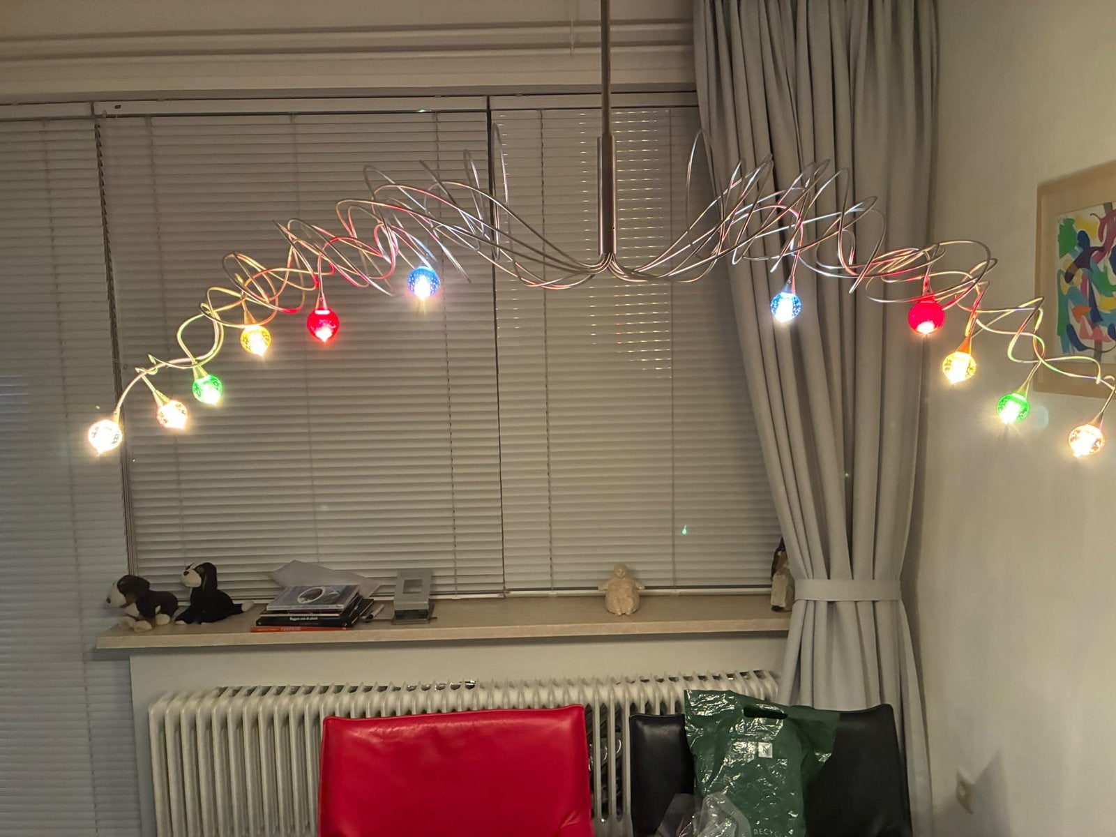 Eetkamer lamp, Ophalen, Gebruikt, Overige fittingen, Metaal