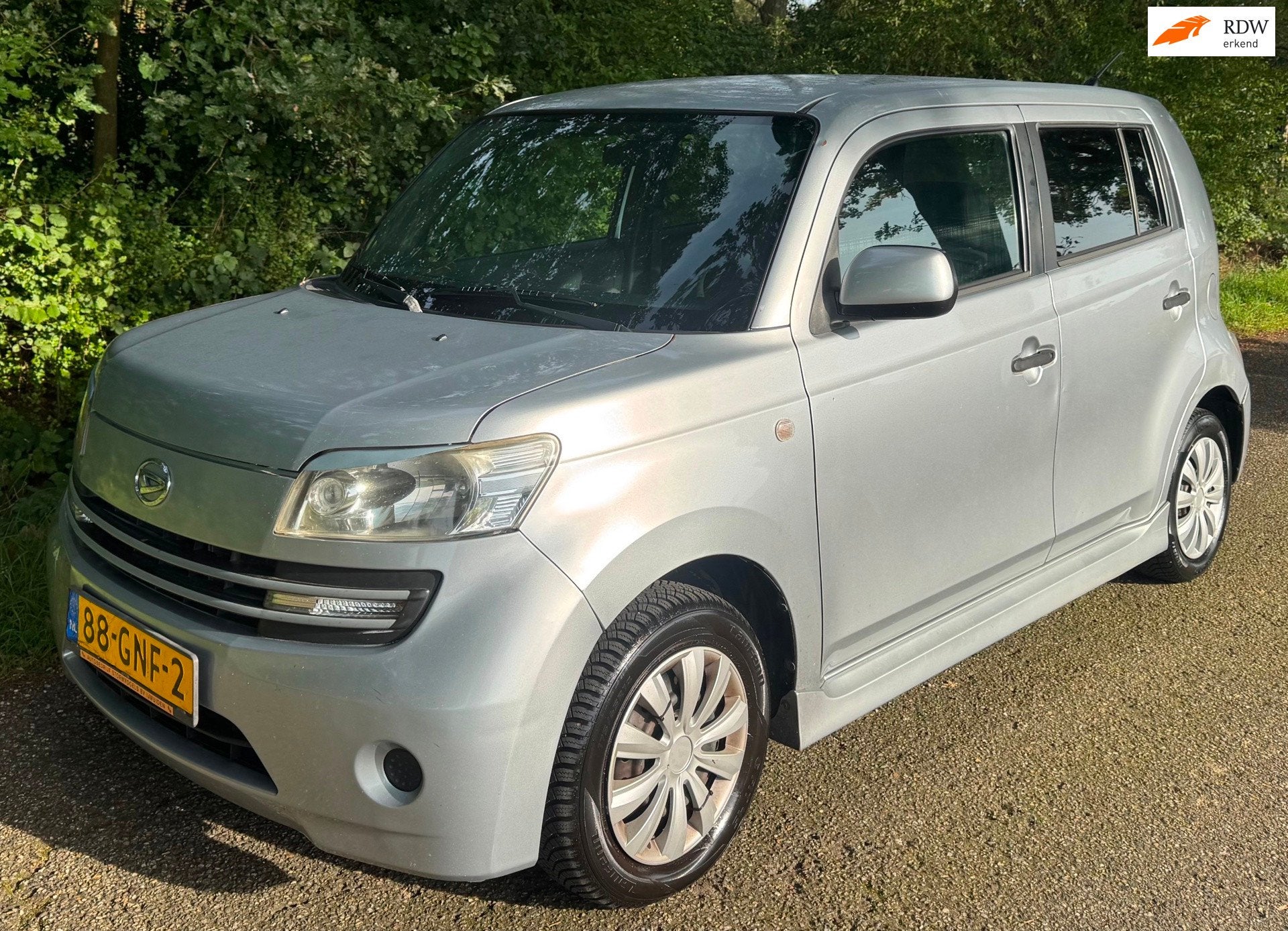 Daihatsu Materia 1.3 Rythm 2008 NAP AIRCO GOED ONDERHOUDEN, Auto's, Voorwielaandrijving, Dealer onderhouden, Zwart, Origineel Nederlands