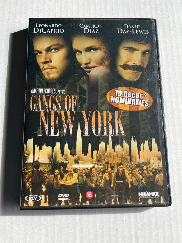 Gangs of New York DVD - Martin Scorsese, DiCaprio, Vanaf 16 jaar, Ophalen of Verzenden, Gebruikt, Maffia en Misdaad