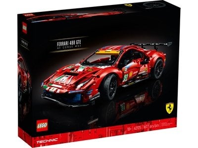 42125 Ferrari 488 GTE "AF Corse #51 " NIEUW, Kinderen en Baby's, Nieuw, Ophalen of Verzenden, Technic, Inclusief instructies