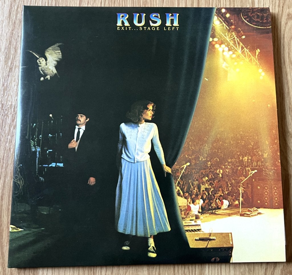 2LP Rush - Exit... Stage Left, Cd's en Dvd's, Vinyl | Rock, Ophalen of Verzenden, Zo goed als nieuw, 12 inch, Poprock