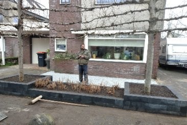Stratenmaker utrecht, Ophalen, Beton, Klinkers