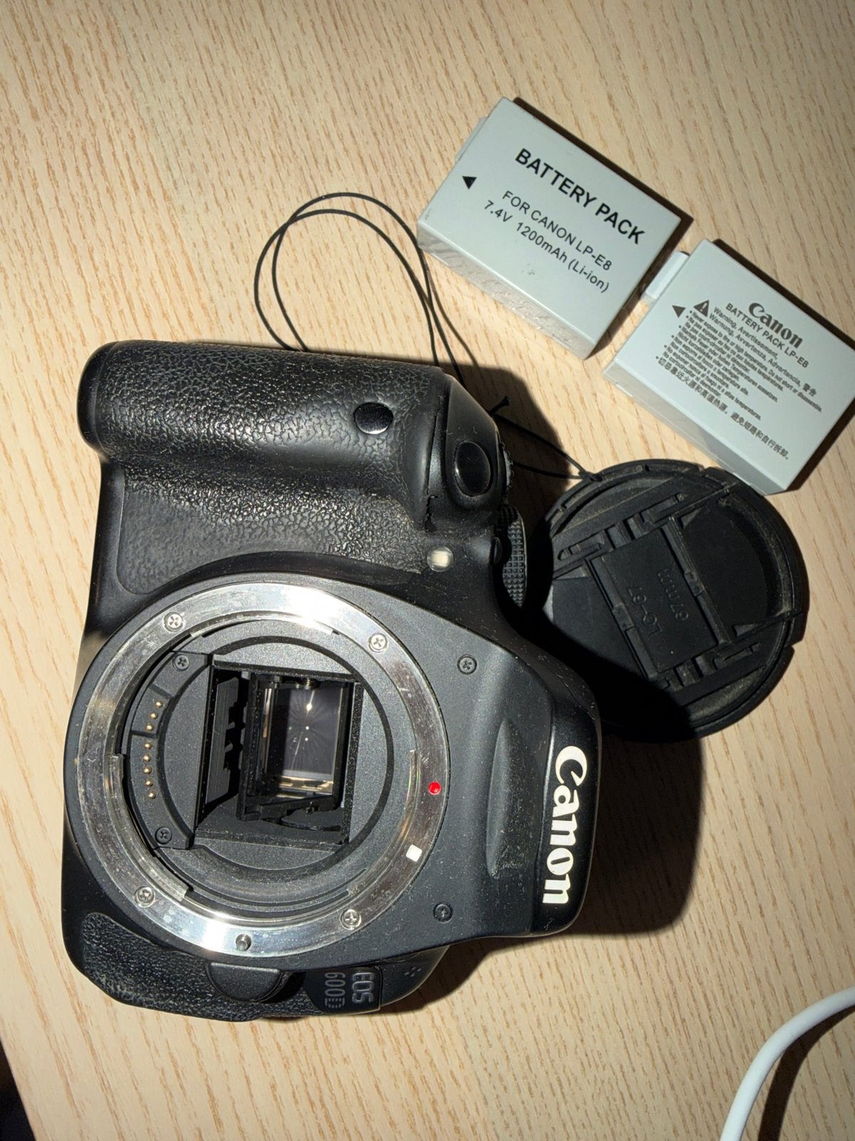 Canon EOS 600D spiegelreflexcamera met accessoires, Ophalen, Gebruikt, Spiegelreflex, Canon