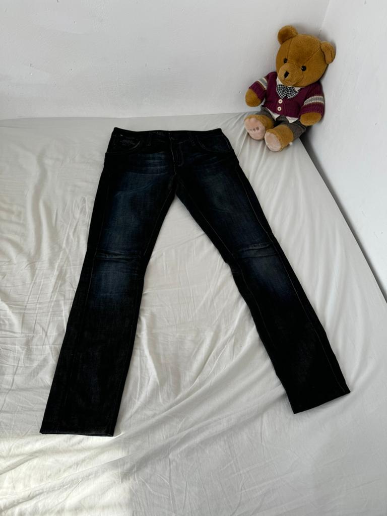 G-Star RAW 3301 KBWG jeans, Ophalen of Verzenden, Zo goed als nieuw, Blauw, W33 - W34 (confectie 48/50)