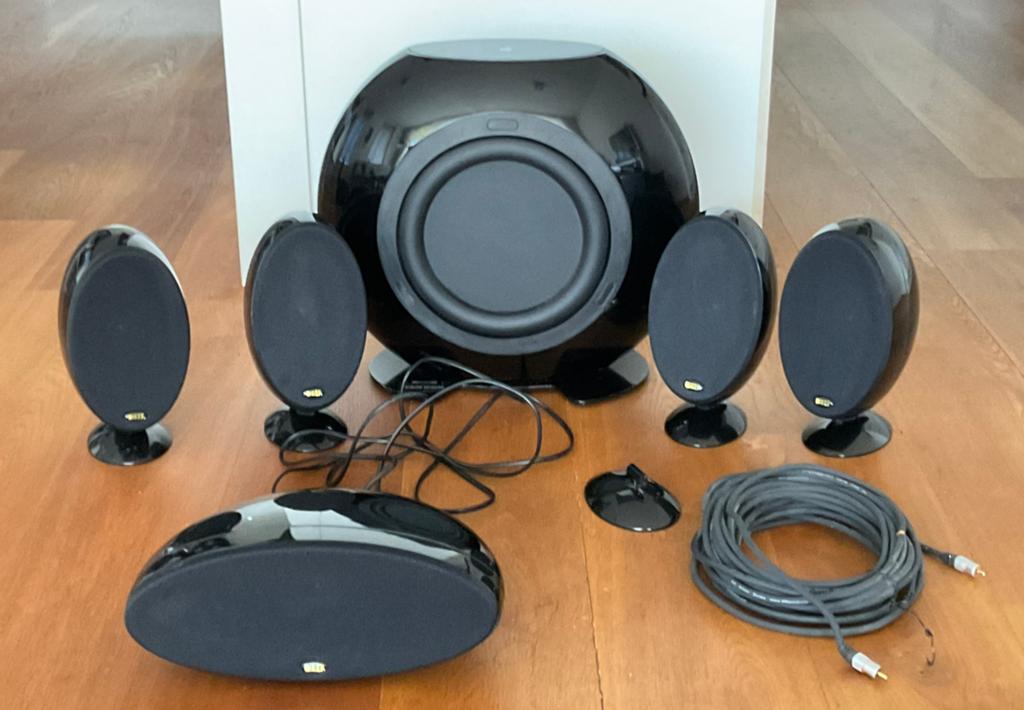 Surround Speakers/ Kef, Audio, Tv en Foto, Home Cinema-sets, Gebruikt, 5.1-systeem, Minder dan 40 watt, Overige spelers