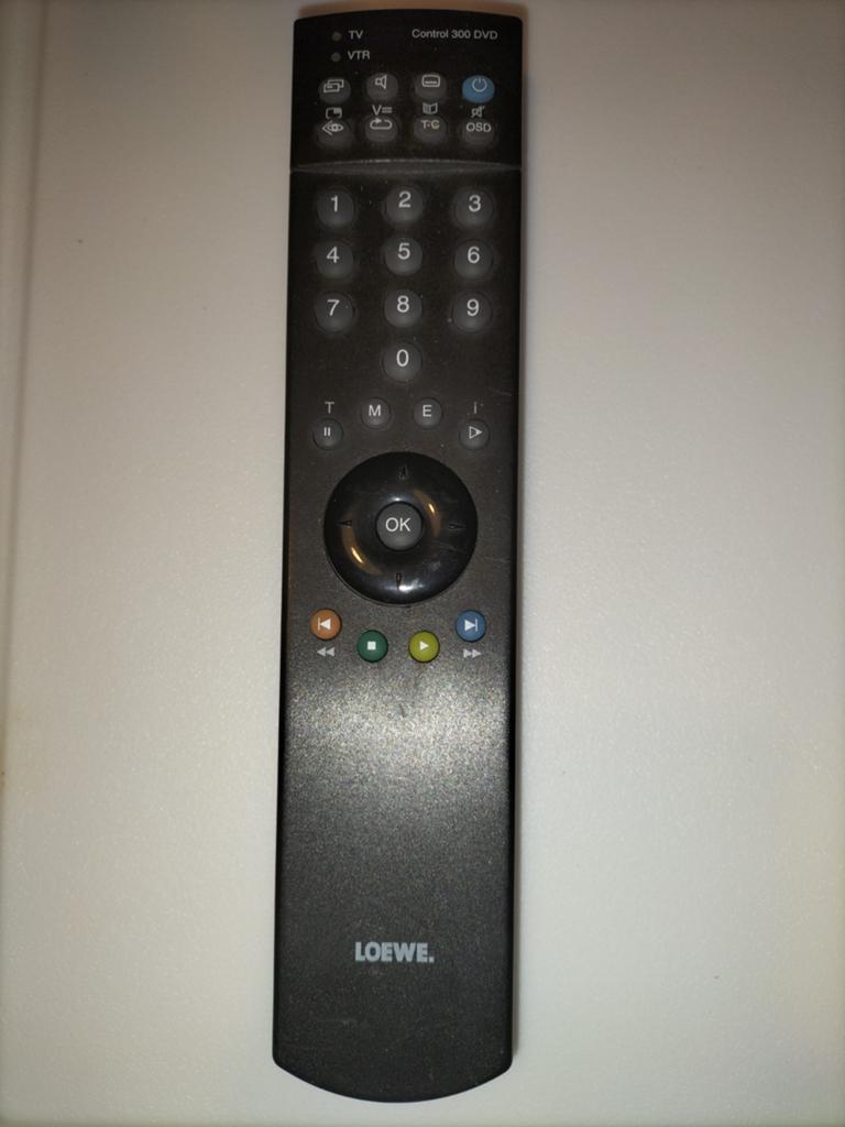 Loewe Control 300 DVD afstandsbediening, Audio, Tv en Foto, Afstandsbedieningen, Ophalen of Verzenden, Gebruikt, Origineel, Tv