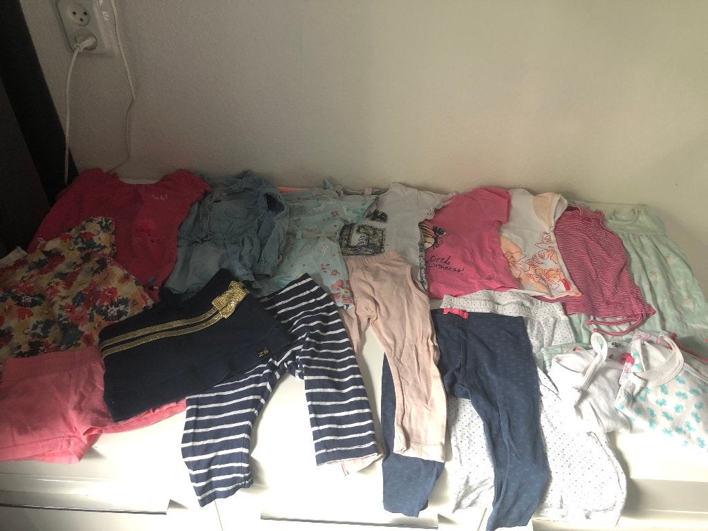 meisjes maat 74 (lente/zomer), Ophalen of Verzenden, Gebruikt, Maat 74