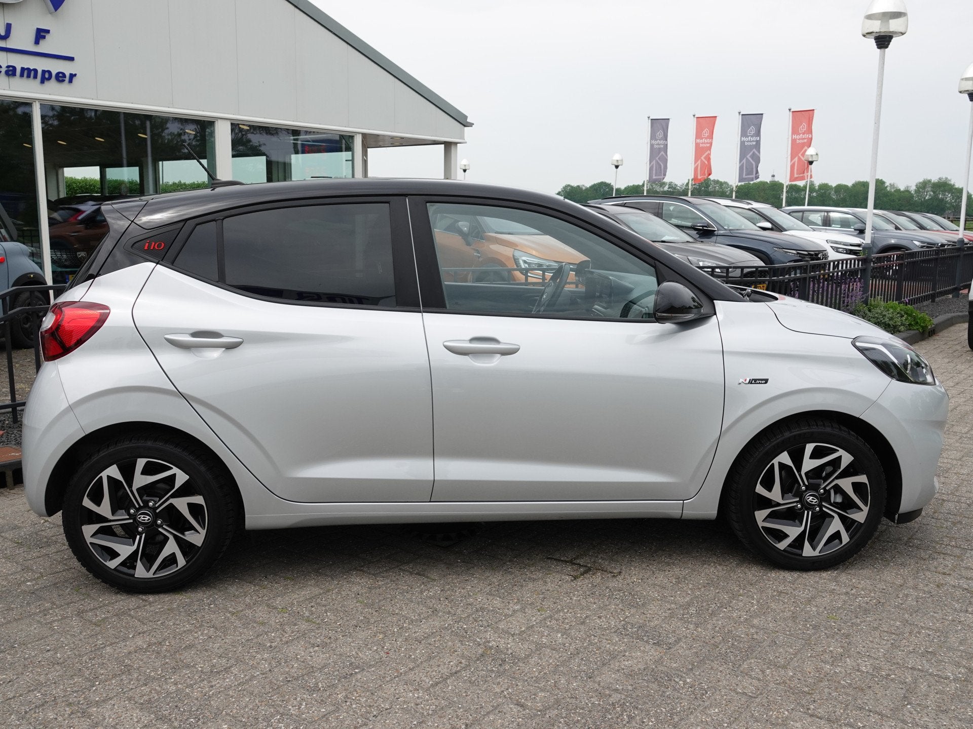 Hyundai i10 1.0 T-GDI N Line 100PK 5-zits TWO-TONE | NAVI |, Auto's, Euro 6, Origineel Nederlands, Bedrijf, Handgeschakeld