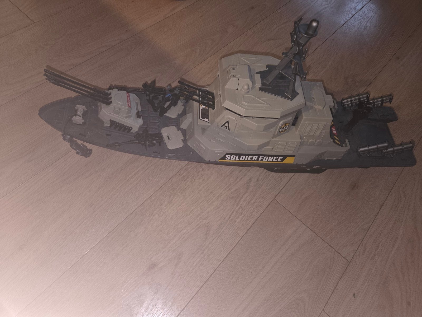 Soldier Force Legerboot met soldaat, Ophalen of Verzenden, Gebruikt