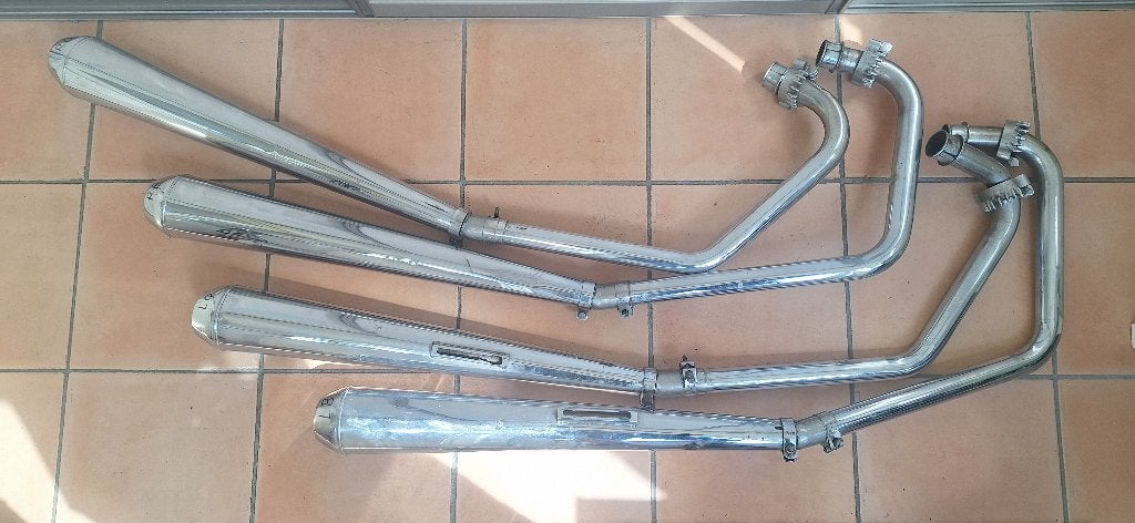 Uitlaten CB750Four(sohc), Ophalen, Gebruikt