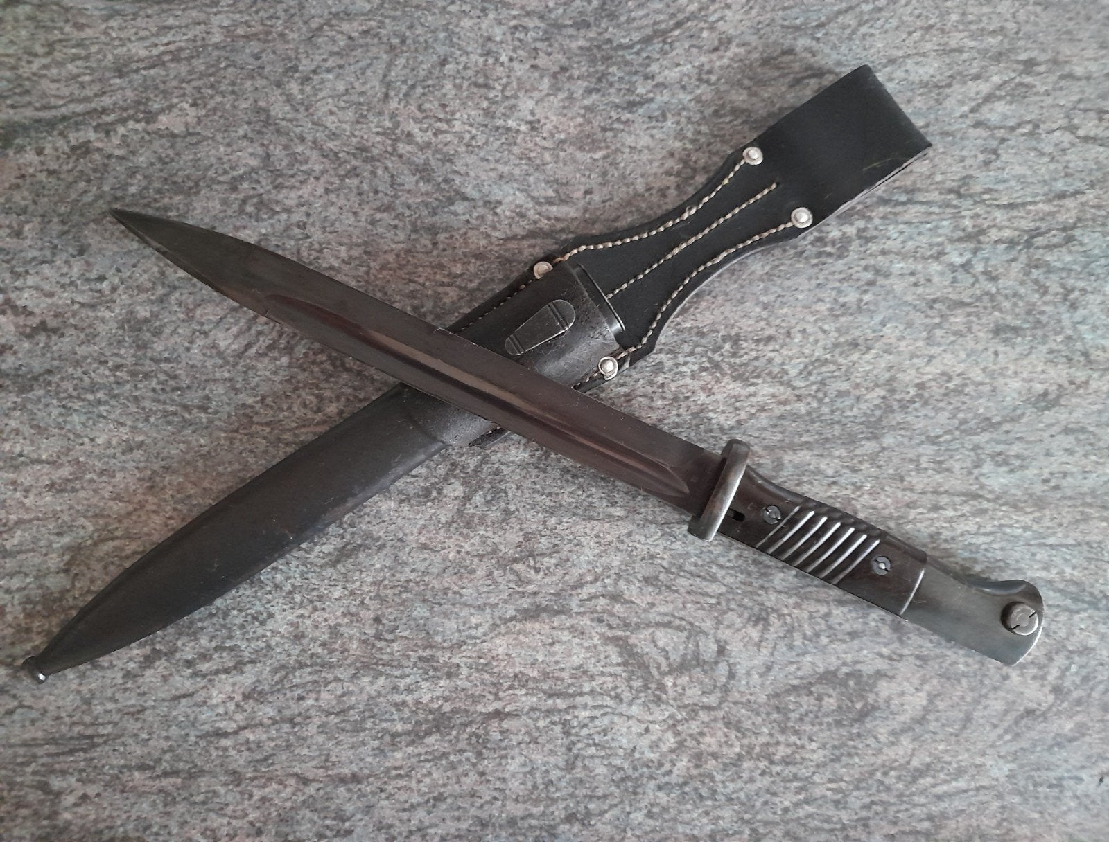 WW2 Mauser K98 bajonet, Ophalen of Verzenden, Duitsland, Mes of Dolk