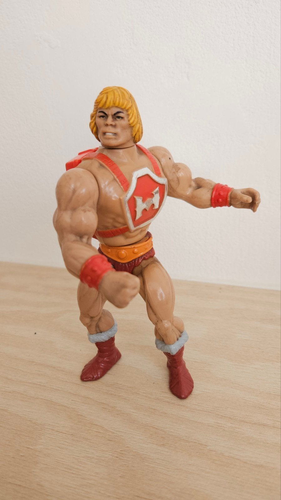 Thunder Punch He-Man +zwaard vintage MOTU, Ophalen of Verzenden, Gebruikt
