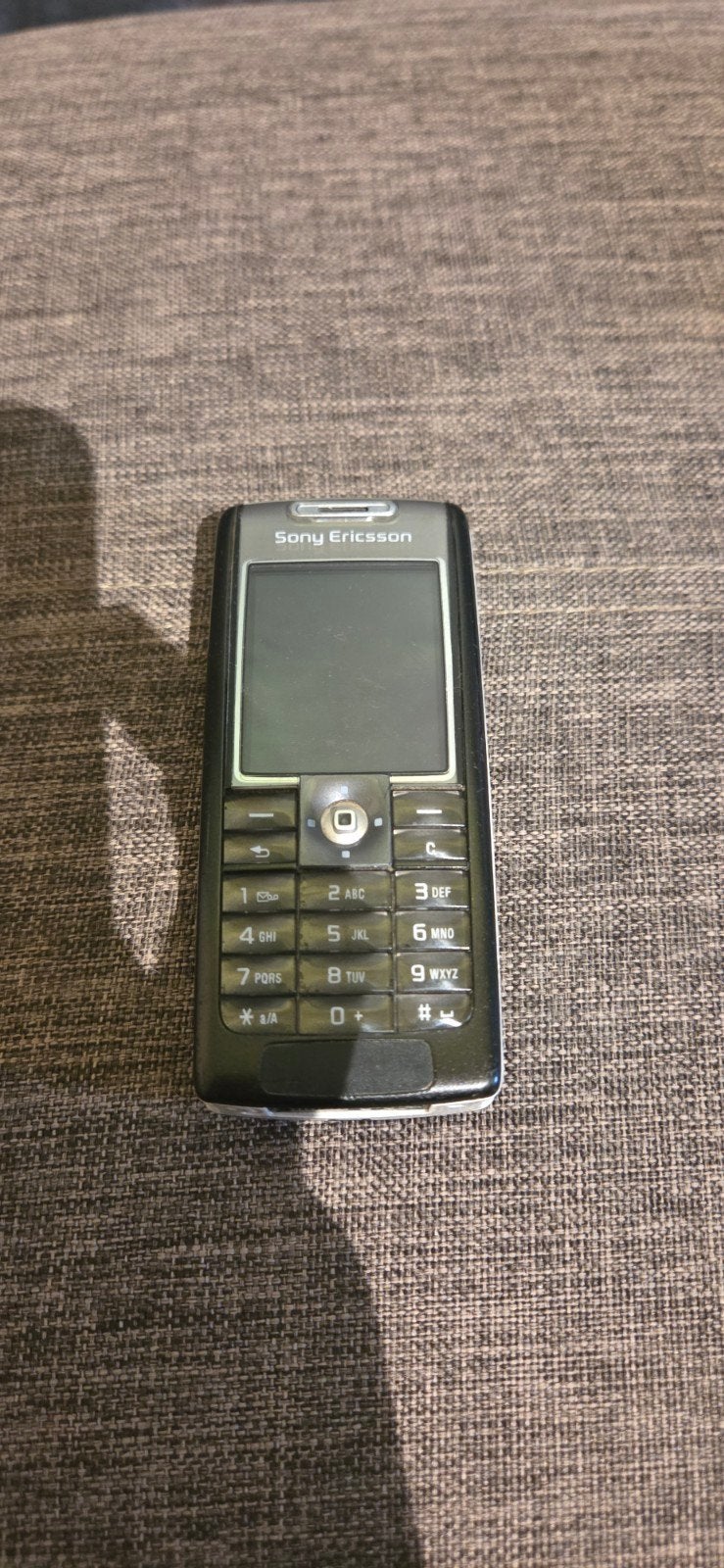 Sony Ericsson telefoon (oplader nodig), Gebruikt, Zwart, Overige systemen, Fysiek toetsenbord