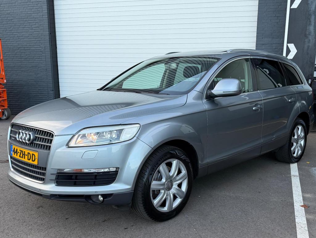 Audi Q7 3.6 FSI quattro Pro Line+ 4+2 PANO/CARPLAY/LEDER/ORG, Auto's, Audi, Automaat, Gebruikt, Zwart, Origineel Nederlands