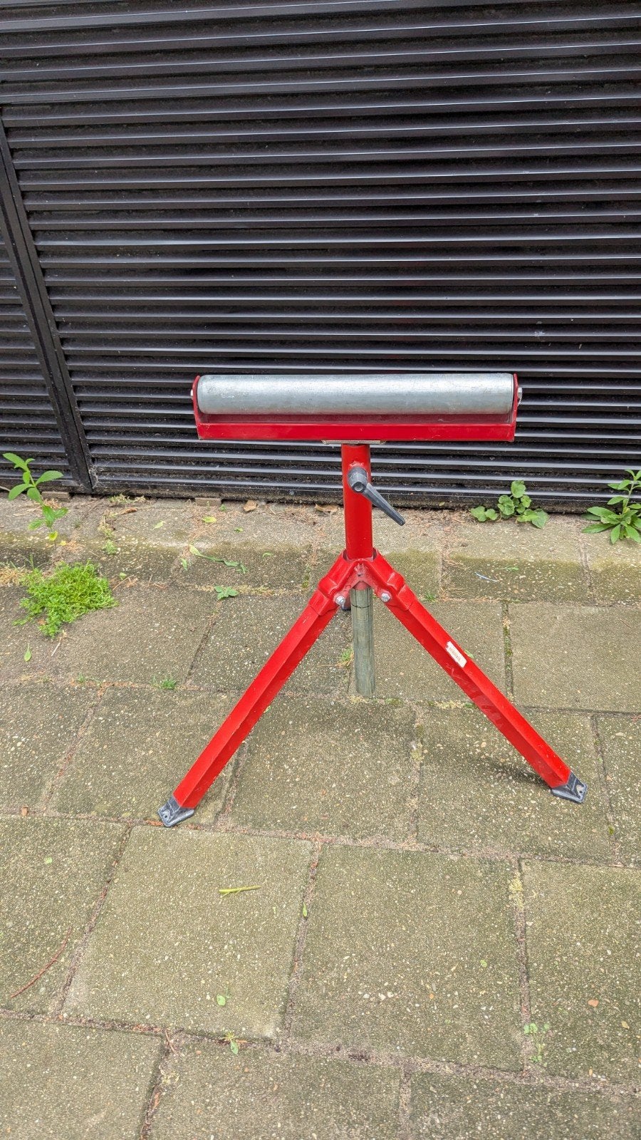 Rolbok 150kg  Rolschraag Zaagbok Materiaalrol Rollerbok Delm, Ophalen of Verzenden, Zo goed als nieuw