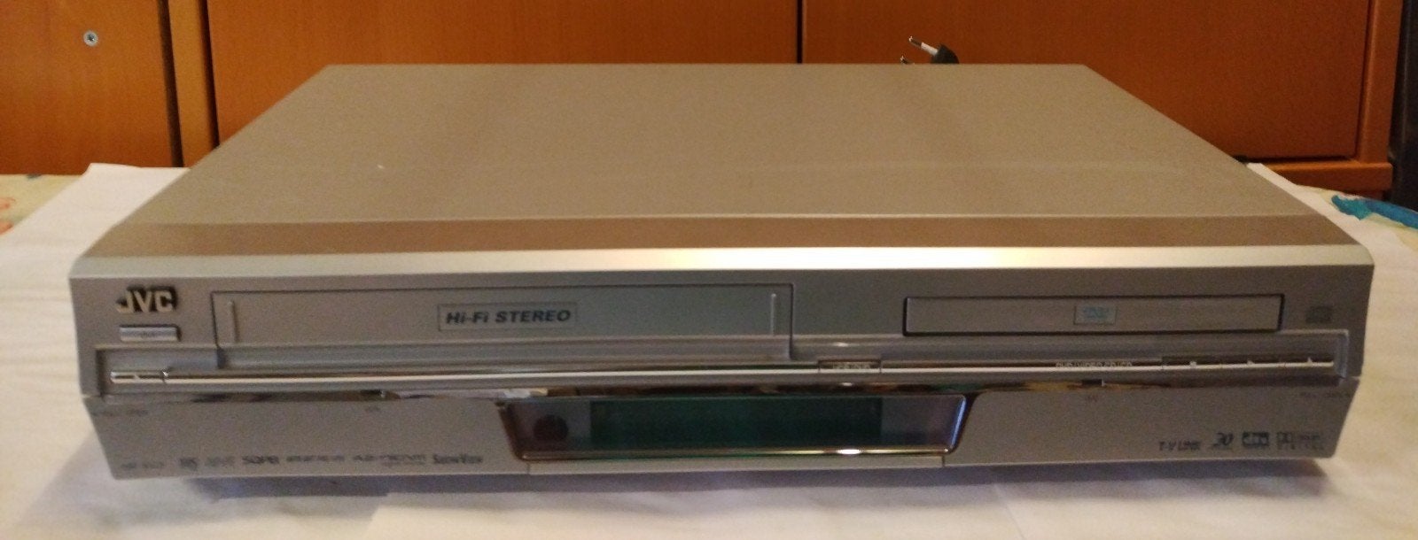 JVC HR-XV3 Hi-Fi Stereo VHS-speler en DVD-speler combo, Audio, Tv en Foto, Videospelers, Ophalen of Verzenden, Gebruikt, VHS-speler of -recorder