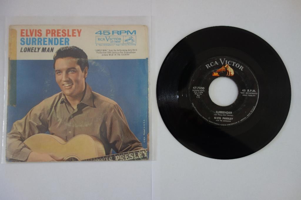 Single Elvis Presley, Gebruikt, 7 inch, Single, Ophalen of Verzenden