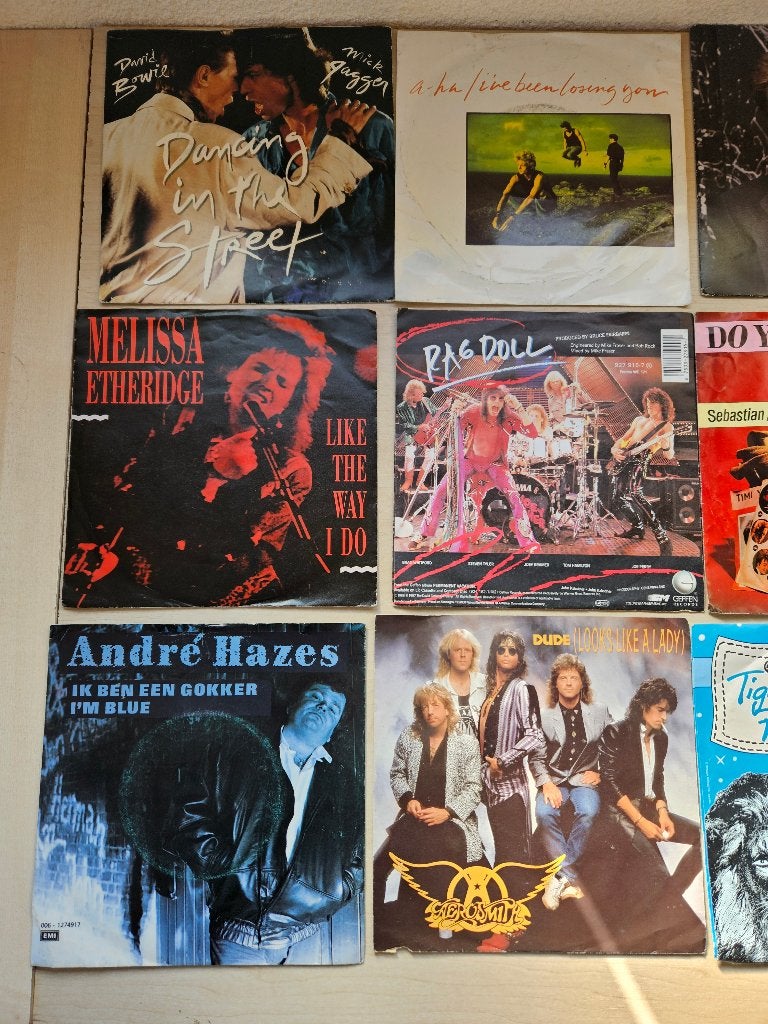 Diverse singles vinyl 45 toeren Zie omschrijving, Cd's en Dvd's, Vinyl Singles, Ophalen of Verzenden, Gebruikt, Pop