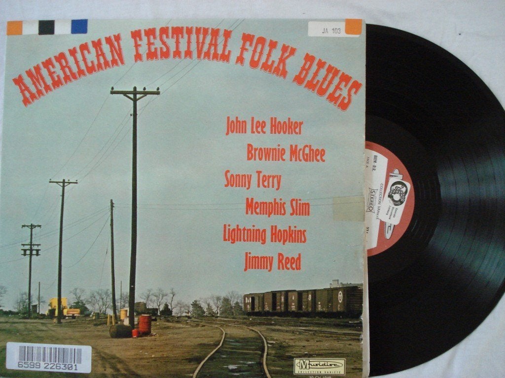 American Festival Folk Blues, LP, Gebruikt, Ophalen of Verzenden, 12 inch