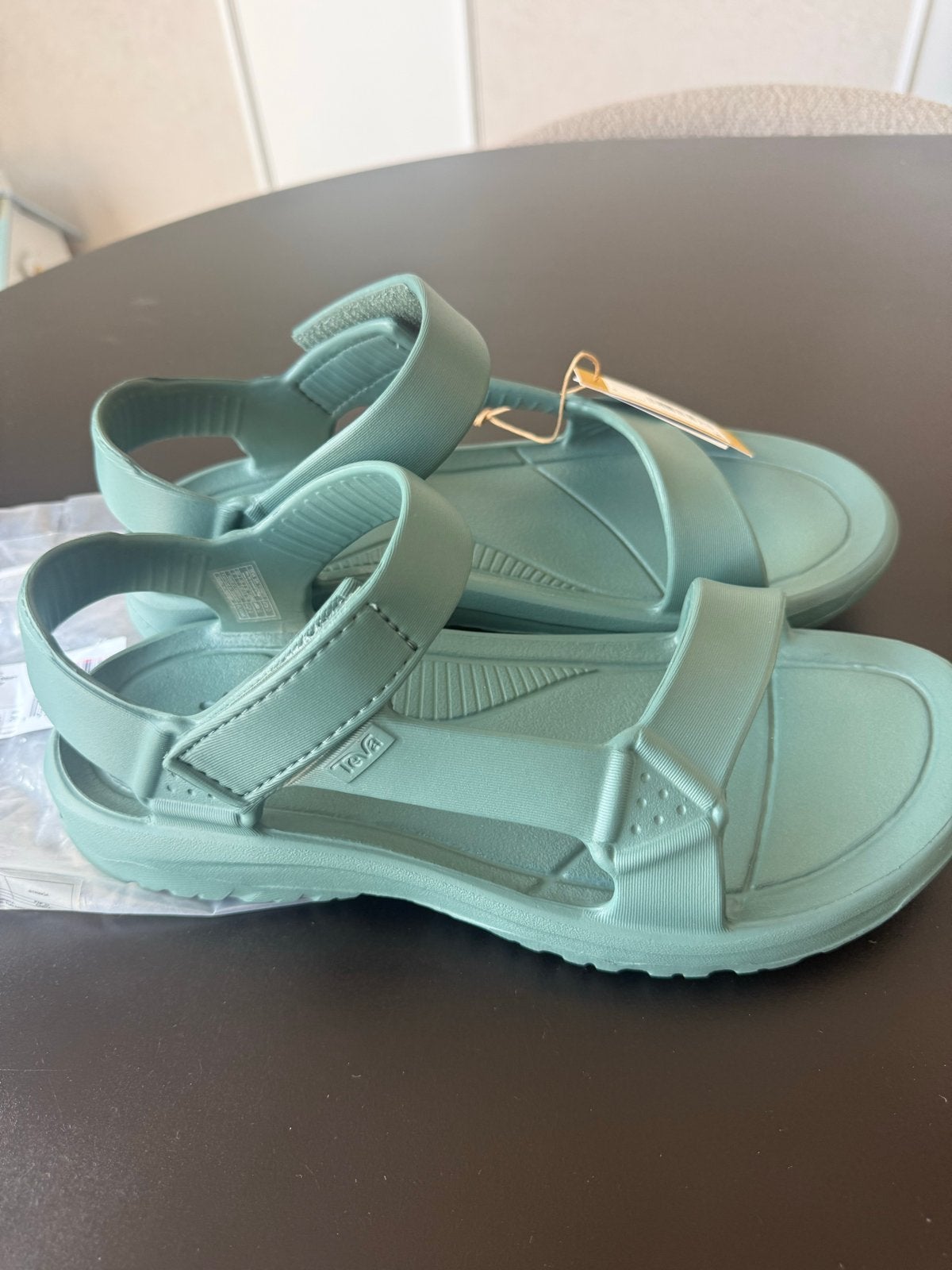 Nieuwe Teva Hurricane Drift Sandalen - Maat 40.5, Ophalen of Verzenden, Nieuw, Groen, Sandalen of Muiltjes