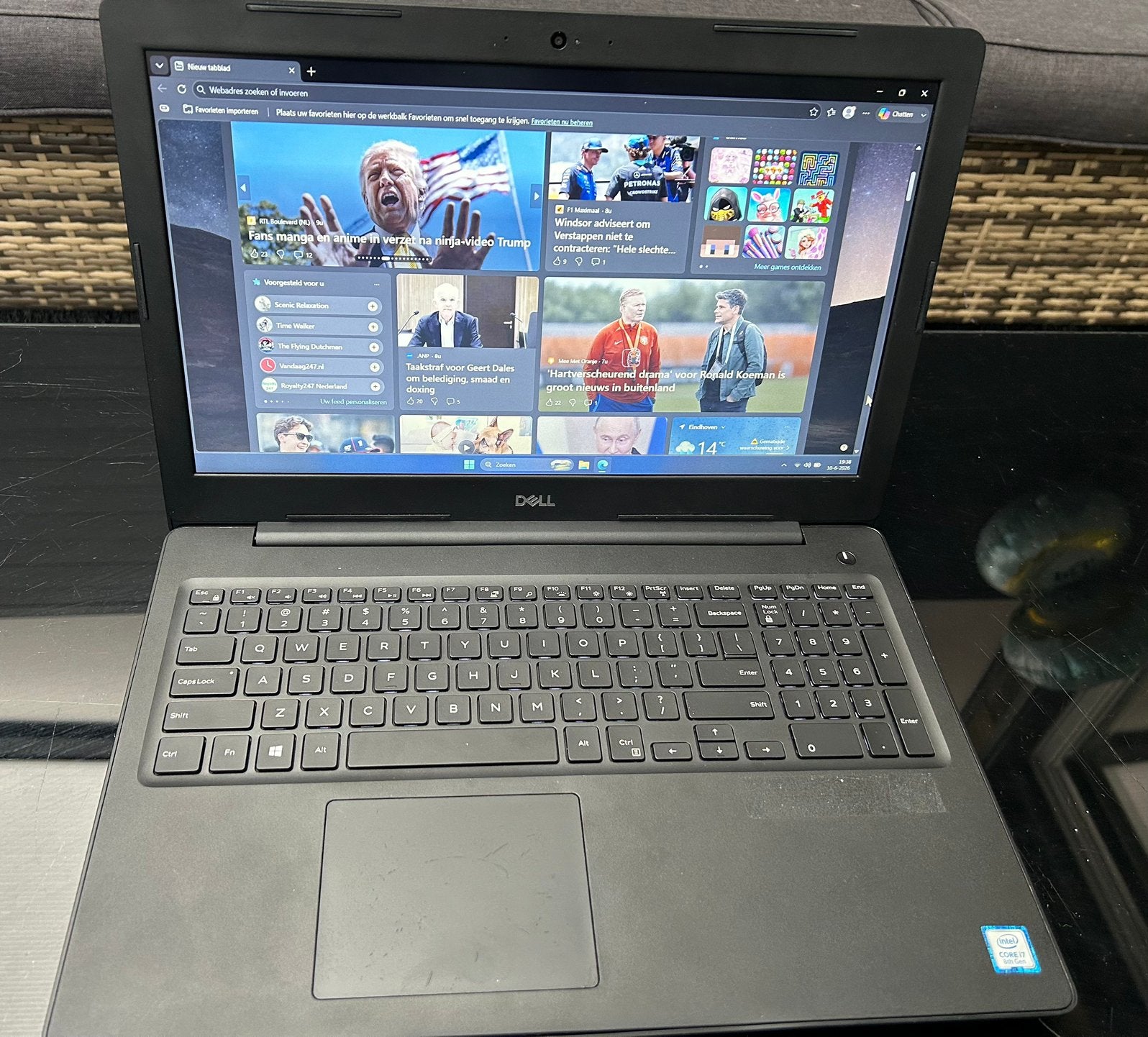Dell latitude 3590/i7/8 Gen/16gb ddr/256gb ssd, Computers en Software, Windows Laptops, 2 tot 3 Ghz, 14 inch, Ophalen of Verzenden