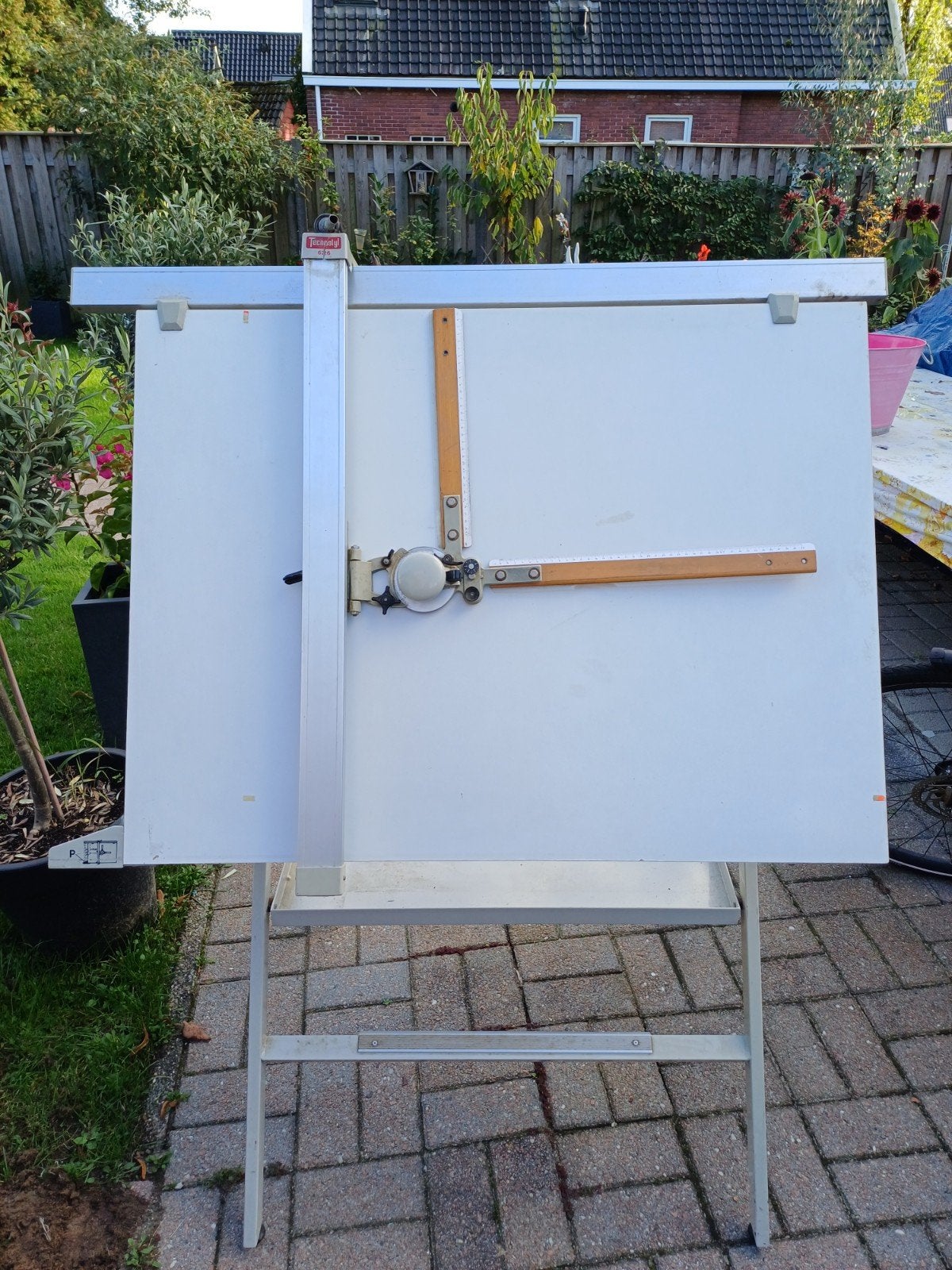 Tekentafel met tekenmachine, Doe-het-zelf en Verbouw, Ophalen, Gebruikt, Minder dan 130 cm