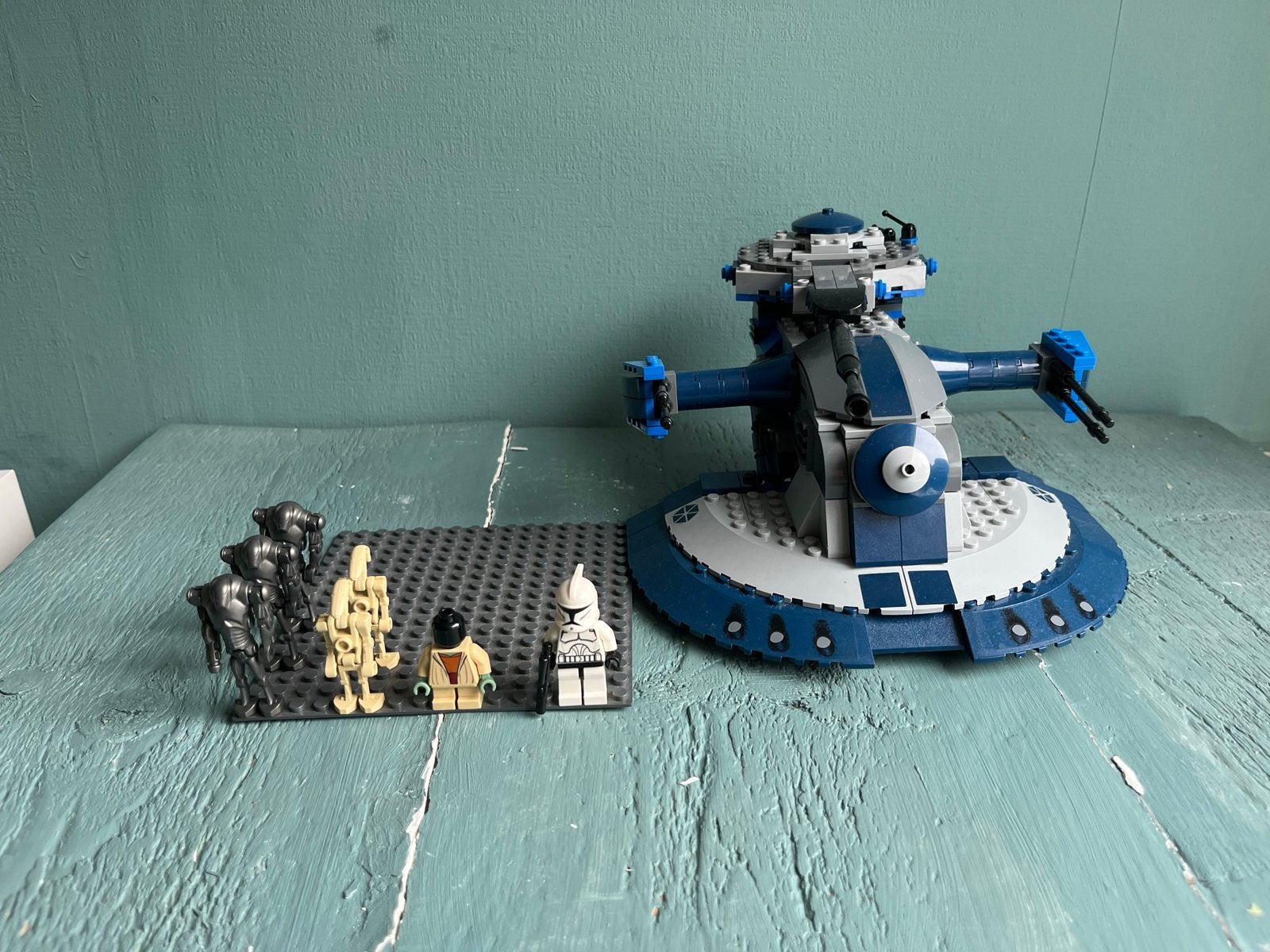 Lego star wars AAT (8018), Inclusief minifiguren, Gebruikt, Star Wars, Lego