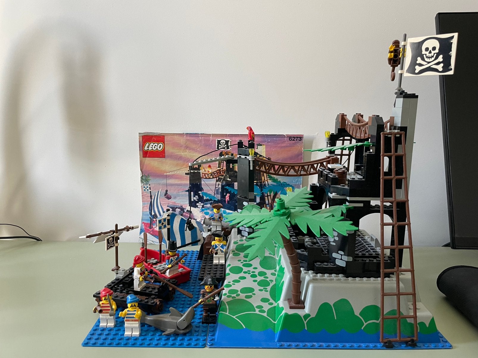 Rock island’s Refuge lego pirates set 6273, Lego, Complete set, Pirates, Ophalen of Verzenden