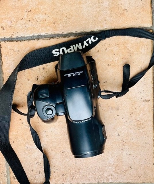 Olympus IS-3000 camera, Ophalen of Verzenden, Zo goed als nieuw, Spiegelreflex, Olympus