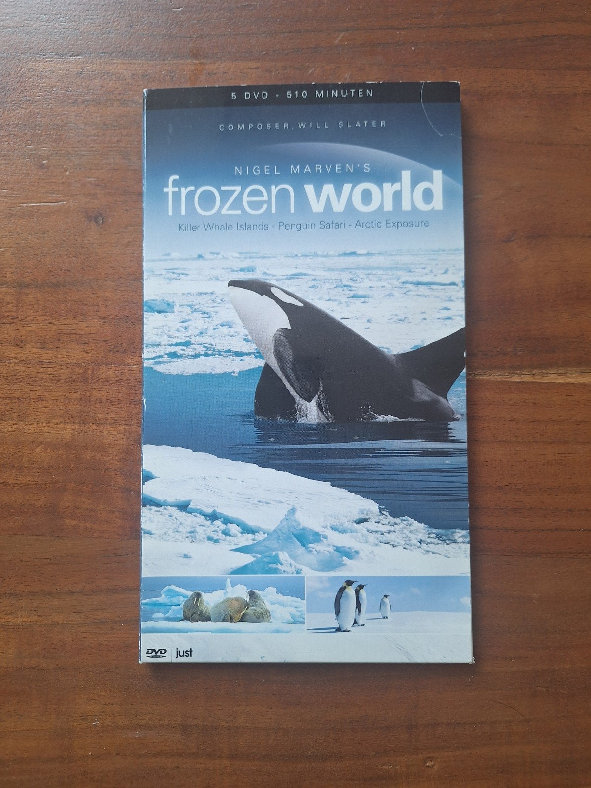 Nigel Marven's Frozen World - 5 DVD Boxset Natuur Docu, Engels, Alle leeftijden, Nederlands, Natuur