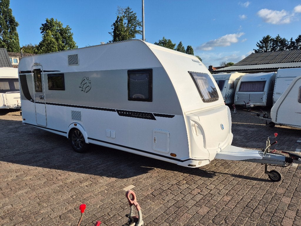 Knaus 540 FDK sport silver selection 2019 Mover/ Airco/Tent, Caravans en Kamperen, Bedrijf, Treinzit, Schokbreker, 5 tot 6 meter