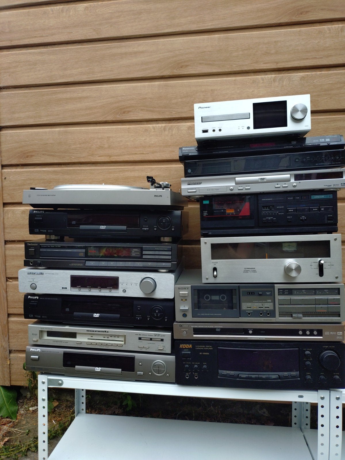 Partij 18 stuks Marantz, Yamaha, Sansui, Pioneer DAB etc, Ophalen, Overige merken, Losse componenten