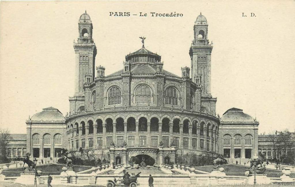381-168-005 Paris Le Trocadero, Verzenden, Voor 1920, Frankrijk