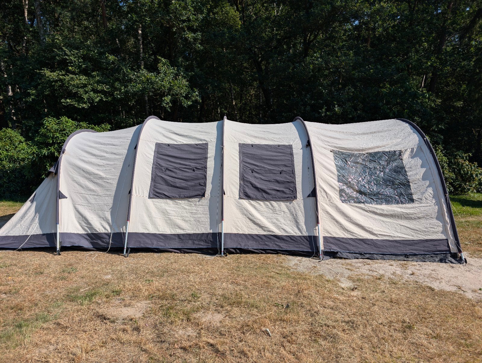 Katoenen tunneltent Obelink Familia 6 met hor, Caravans en Kamperen, Ophalen