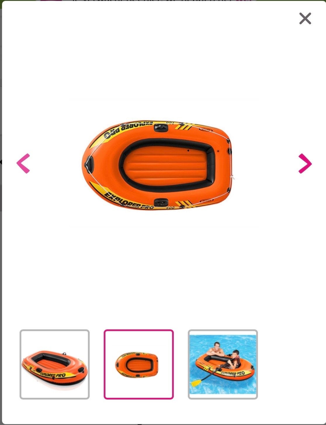 Intex Explorer Pro 200 opblaasboot - Perfect voor waterplezi, Ophalen, Zo goed als nieuw