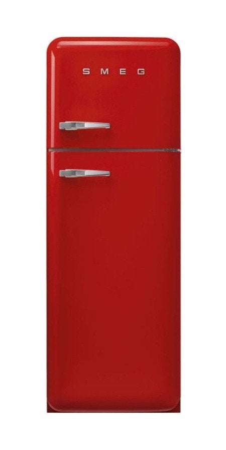 Smeg S30STRP4 Retro Koelkast met Vriesvak - Rood, Ophalen, Gebruikt, 200 liter of meer, 60 cm of meer