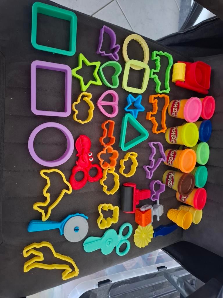 Partij play doh klei met accessoires, Ophalen of Verzenden, Nieuw