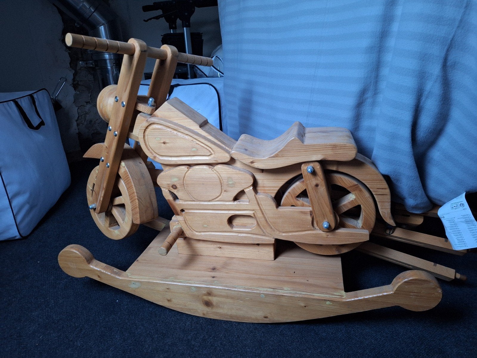 Te koop hobbelmotor, Kinderen en Baby's, Ophalen