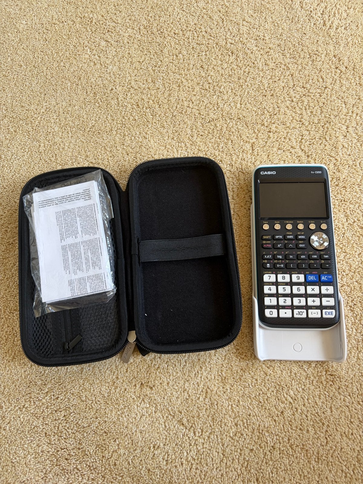 Grafische rekenmachine Casio fx-CG50, Ophalen of Verzenden, Grafische rekenmachine, Zo goed als nieuw