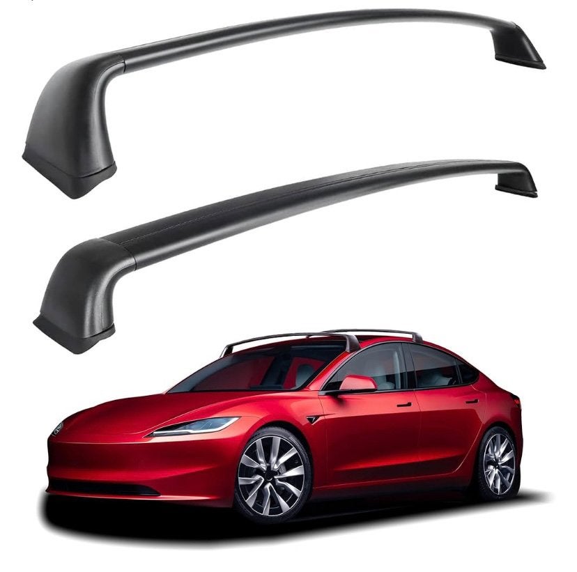 Te huur Aluminium Dakdrager voor Tesla Model 3 +dakkoffer, Ophalen of Verzenden, Nieuw